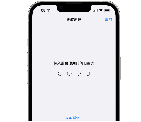 新城iPhone屏幕维修分享iPhone屏幕使用时间密码忘记了怎么办 