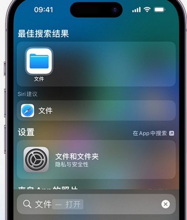 新城apple维修中心分享iPhone文件应用中存储和找到下载文件 