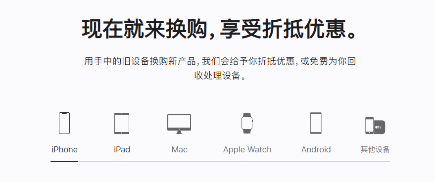 新城苹果手机维修分享iPhone以旧换新的去处 