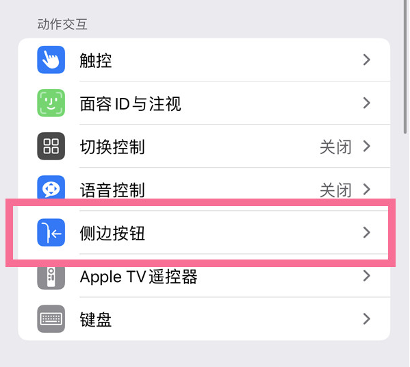 新城苹果14维修店分享iPhone14 Plus侧键双击下载功能关闭方法 