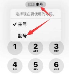 新城苹果14维修店分享iPhone 14 Pro Max使用副卡打电话的方法 