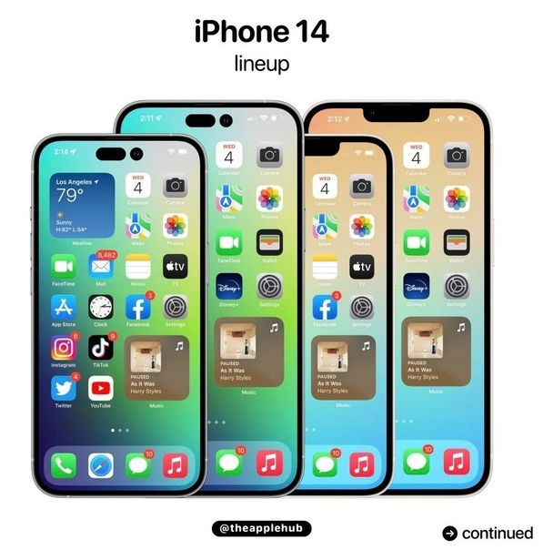 新城苹果14维修分享iPhone 14全家福 